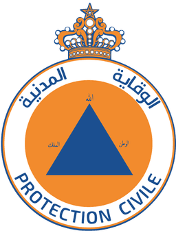 Logo de la Protection Civile Marocaine